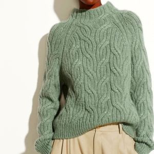 Vince Wool Blend Twist sweater
